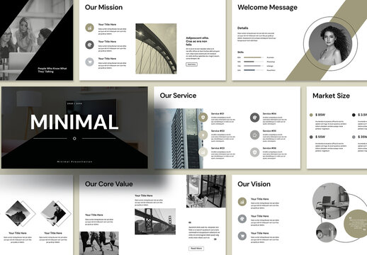 Minimal Presentation Template