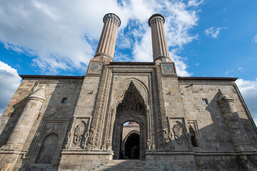 Erzurum Double Minareli Madrasa.
Double Minaret Madrasah or Cifte Minareli Medrese is an...