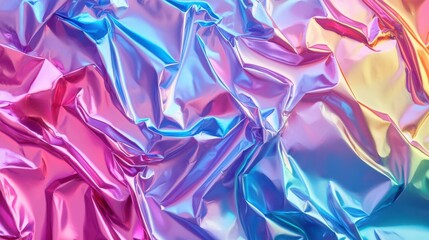 iridescent foil background