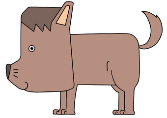 動物キャラクターイラスト - 動物・アニマル・哺乳類・犬・ドッグ