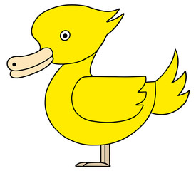 動物キャラクターイラスト - 鳥・バード・鳥類・アヒル・ダック