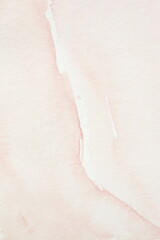 Watercolor texture background. Abstract light pink painting backdrop. template, card. Copy space