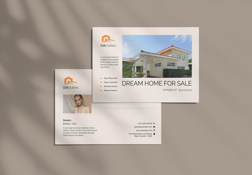 Real Estate Postcard Template