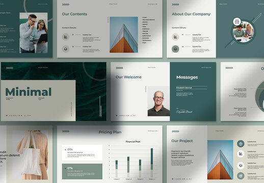 Minimal Presentation Template
