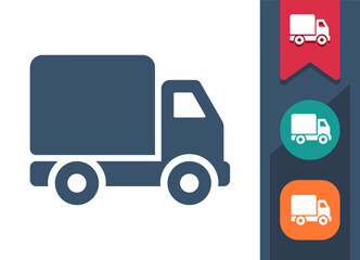 Truck, Delivery Truck, Lorry Icon