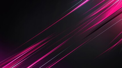 Dynamic abstract background featuring vibrant pink and purple streaks on a dark backdrop.
