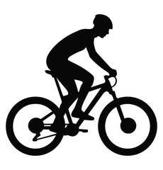 Person Cycling Silhouette