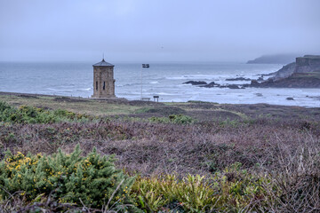 Bude storm tower in new location