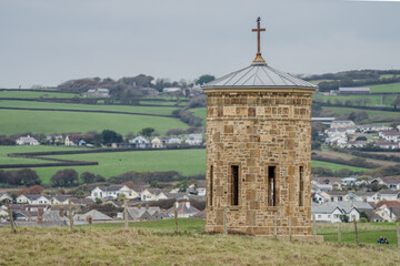 Bude storm tower at Compass Point (new location)