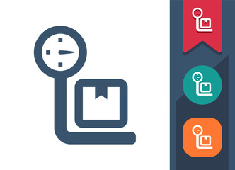 Weight Scale, Weighing Icon