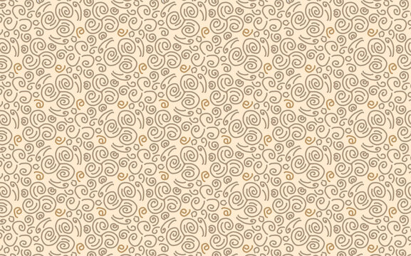 Abstract pattern art twirl spiral lines wave and cloud or shell spirl patern design. drawing, etnic, hexagon, hexagonal, print, graphic, decor, ornamental, traditional, art work, art deco.