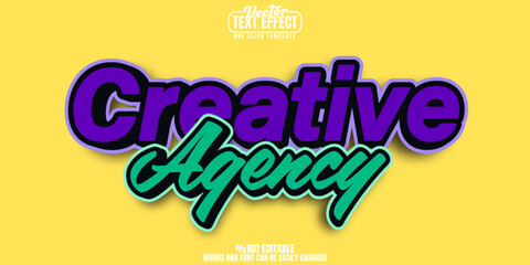 Vintage editable text effect, customizable antique and old 3d font style