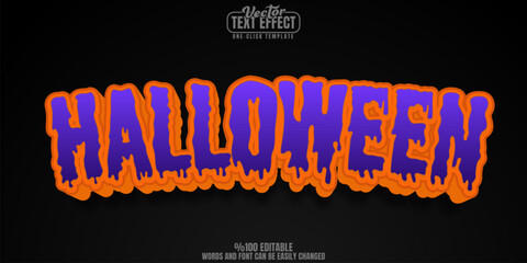 Horror editable text effect, customizable scary and spooky 3d font style