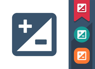 Zoom In, Zoom Out Icon