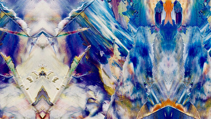 Abstract art background . Hand painting artwork . Canvas .