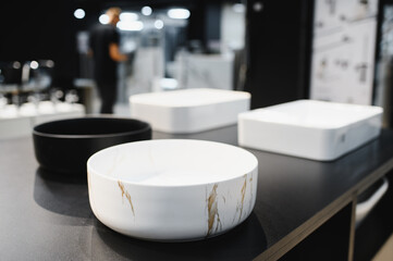 A stylish store of accessories for the bathroom