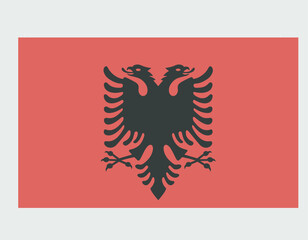 flag of albania