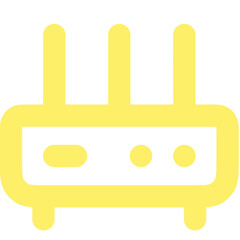Obraz premium Modem icon logo design