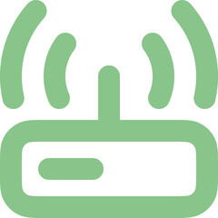 Modem icon logo design