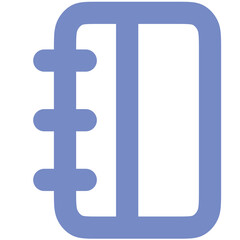 Notebook icon logo design