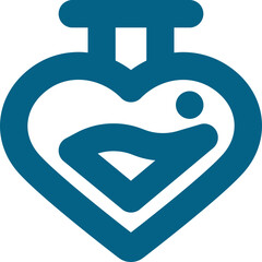 Potion icon logo design