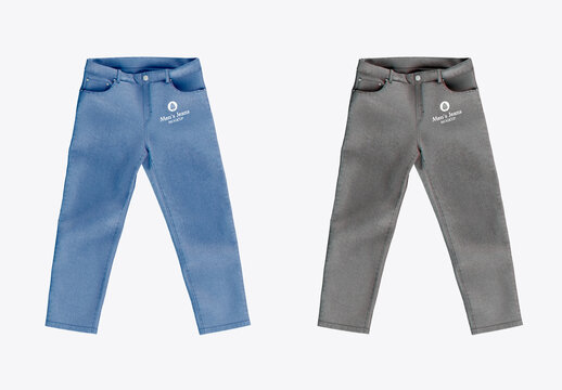Men's Jeans Mockup
