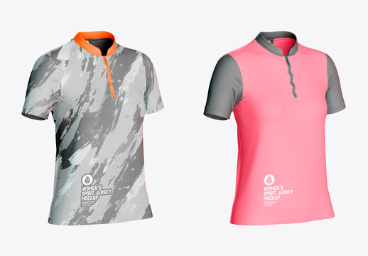 Women's Sport Jersey Mockup