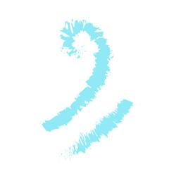 Brush Line Decoration Element