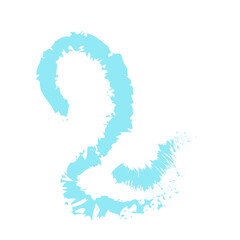 Brush Line Decoration Element