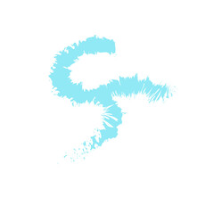 Brush Line Decoration Element