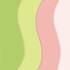 pink and green background