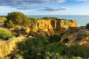 Naklejka premium Algarve - Felsen, Meer Sonne, Strand