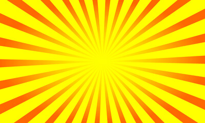 A vibrant sunburst pattern radiating outward, creating a dynamic and energetic visual effect.