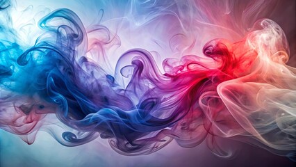 Abstract Swirling Patterns of Hues and Shades, Evoking a Dreamy and Ethereal Atmosphere