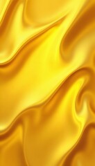 Fototapeta premium Luxurious Gold Silk Texture In Fluid Waves Abstract Background