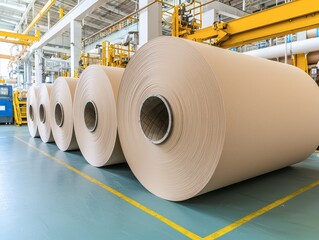 Explore the production process of high-quality paper rolls in modern manufacturing facilities