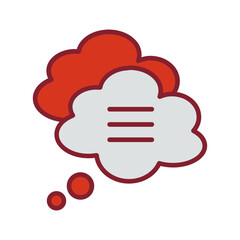 Message Bubble Vector Icon
