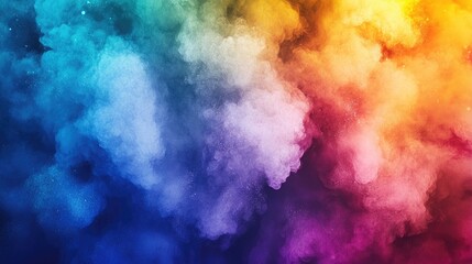 Colorful background contrasts with darker shades, creating a vibrant and striking visual. This colorful backdrop offers ample copy space for creative expression.