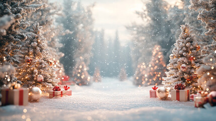 Background for New Year card, advertising, information and greetings