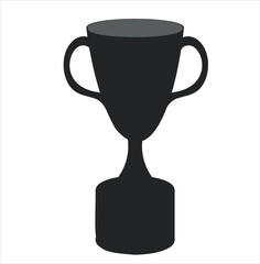 silver trophy cup
