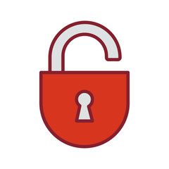 Open Lock Vector Icon