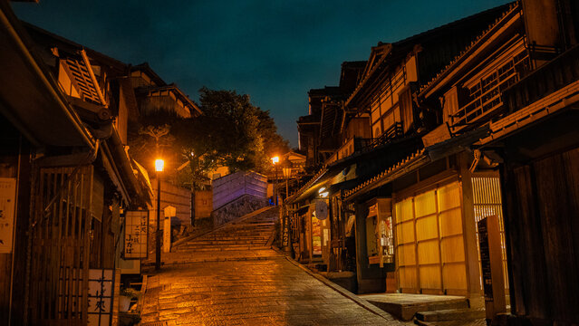 産寧坂の夜景