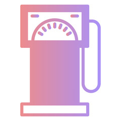  icon, gradient vector illustration