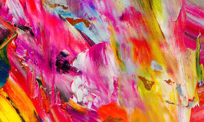 Abstract art background . Hand painting artwork . Canvas .