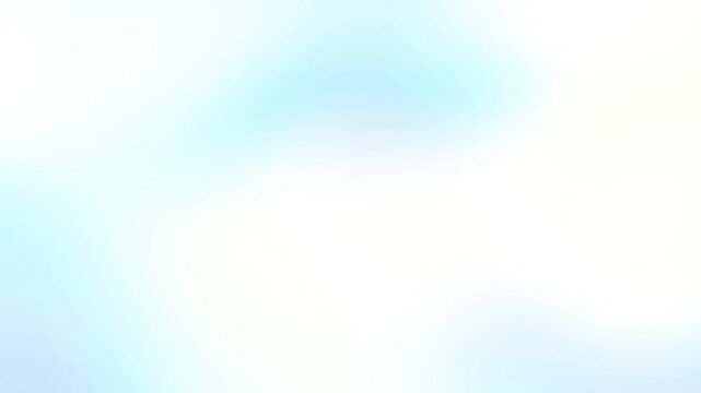 Blurred pastel blue and white gradient dynamic abstract background. Hypnotic lights motion
