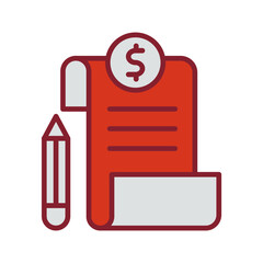 Contract Vector Icon