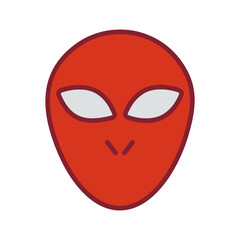 Alien Vector Icon