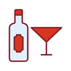 Wine Vine Vector Icon