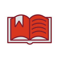 Baby Books Vector Icon