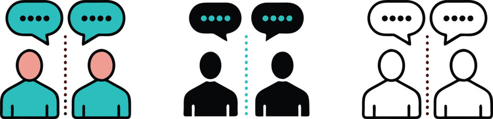 Communication Styles  Blue, Black, and White